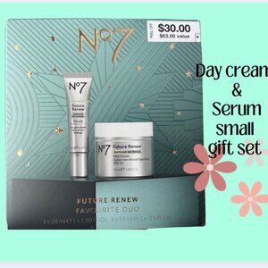 Face cream and Serum NIB N'7 Future Renew